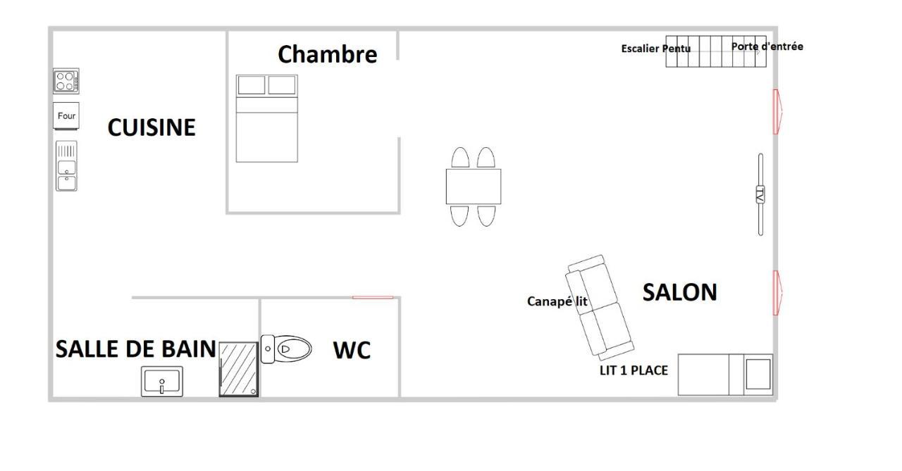 Appartamento T2 rue piétonne Digne les Bains Esterno foto